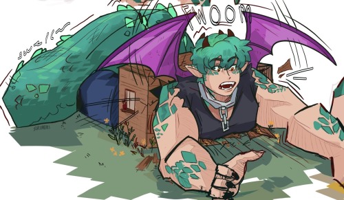Did Some Doodles Of @dekameter Boi Kai~ I Had Fun Drawin This :>