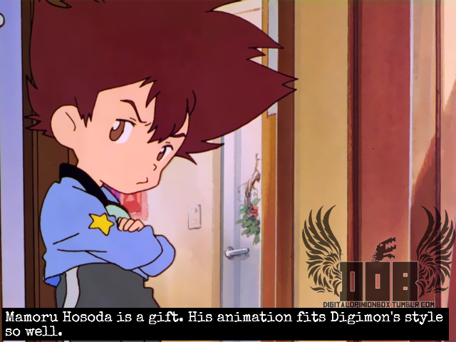 debz on X: Another Digimon x Mamoru Hosoda style study