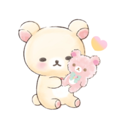 Rilakkuma:Korilakkuma Happy Ice Cream Stickers