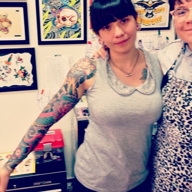 dianatorrestatuajes:  Gracias amiga gracias por darme la confianza :)  Aprendiendo