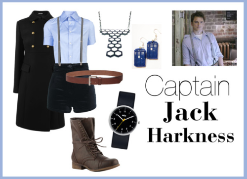 Inspired by Captain Jack Harkness from BBC’s Doctor Who and Torchwood