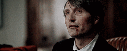 hannigram-madness: crossroadscastiel:   Is Hannibal in love with me? Yes.  yes. this is love. 