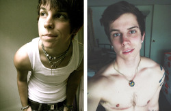 skylark11:  one of the first selfies I ever took and one from today.2008 vs 2014.:) 