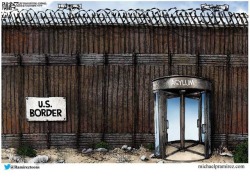 agoodcartoon:  asylum should be a free and