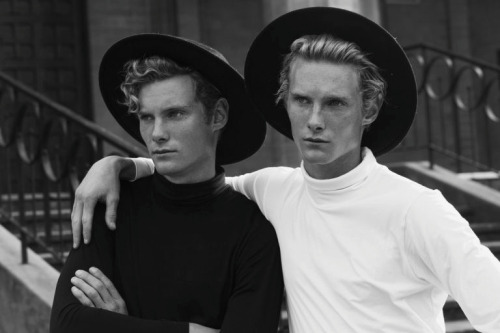 MMSCENE FRESH FACES: Emm & Llew Vernon-Skewes by Mikey Whyte