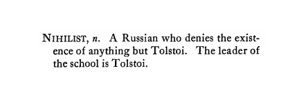 Today in Ambrose Bierce Gets Salty: The Writers Edition (pt 1)