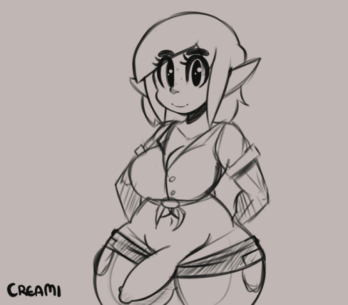 somescrub:  October Patreon Sketches  Found a good sketching pen setting.  ;9