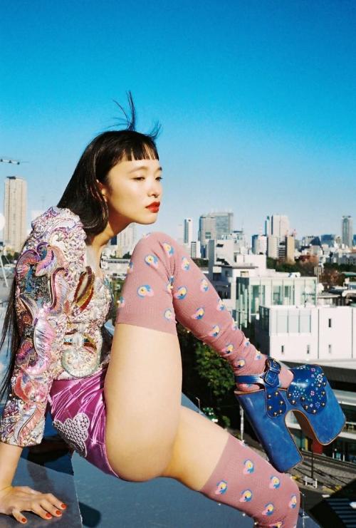 marcjacobs: Yuka Mannami wearing Marc Jacobs Spring ‘17 by Ren Hang for L'Officiel Malaysia Ap