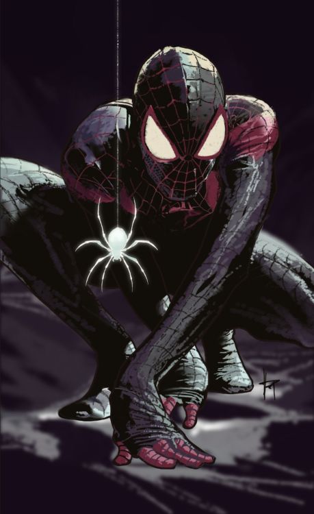 Porn photo redcell6:  Miles Morales by Dave Seguin