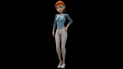 Gwen Tennyson (Ben 10) model available on