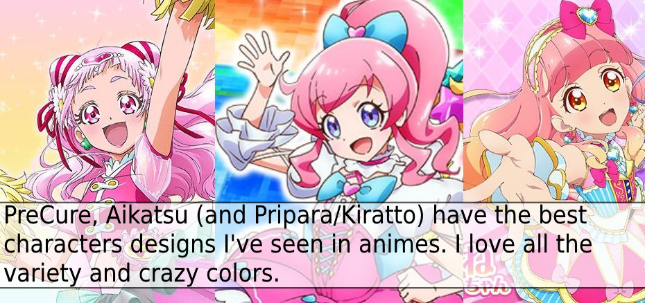 Confess about Aikatsu and Precure here!