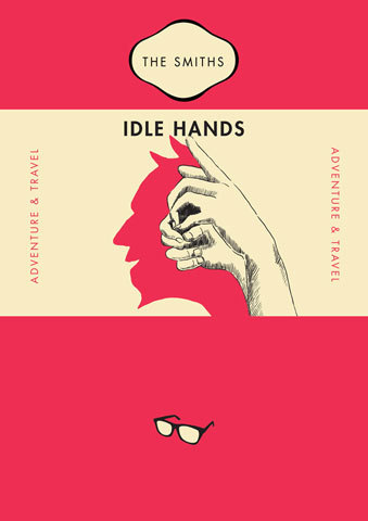 intlplayboy:  The Smiths lyrics as Penguin book covers by Chris Thornley via red71.com
