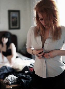 bluewatergirl:  hzqueen-herprincesspet:  wrigglesandgiggles:  gigglisgallery:  hypnorotica:  Carol slowly rebuttoned her blouse, trying not to panic.  She just needed to get dressed and leave before the raven haired girl woke up.  She could return to