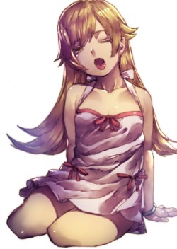 oshino shinobu (monogatari (series)) drawn