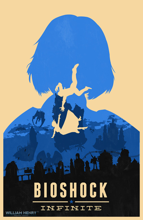 Bioshock Infinite Elizabeth Poster Submitted by William Henry(via @GeeksNGamers) Prints are availabl