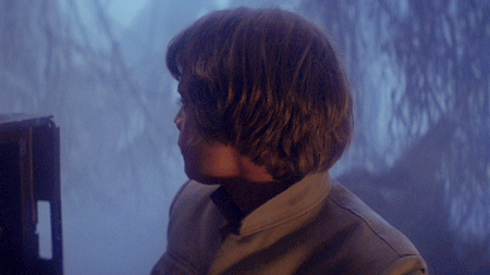 tato0ine-luke:Luke Skywalker meets Jedi Master Yoda  is 100% done with swamps(Feat. fluffy hair and 