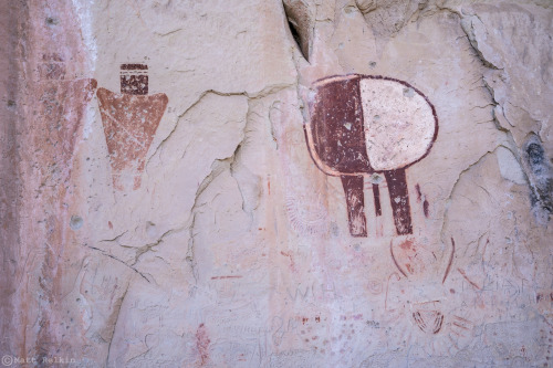 FCC Pictographs, UT. This spot could have been one of the most spectacular rock art sites in all of 