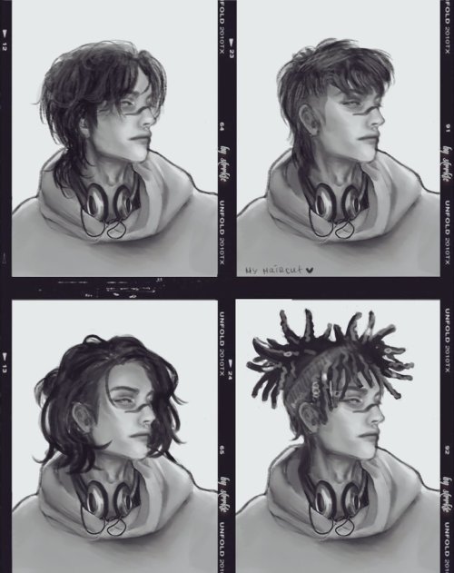 Choso Week Day 2 - Hairstyles