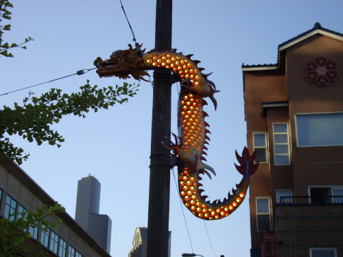 ourseattle:  International District at night.