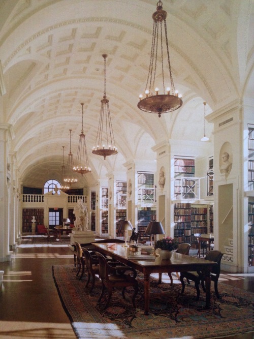 rickinmar:5 th floor reading room….Boston Athenaeum….