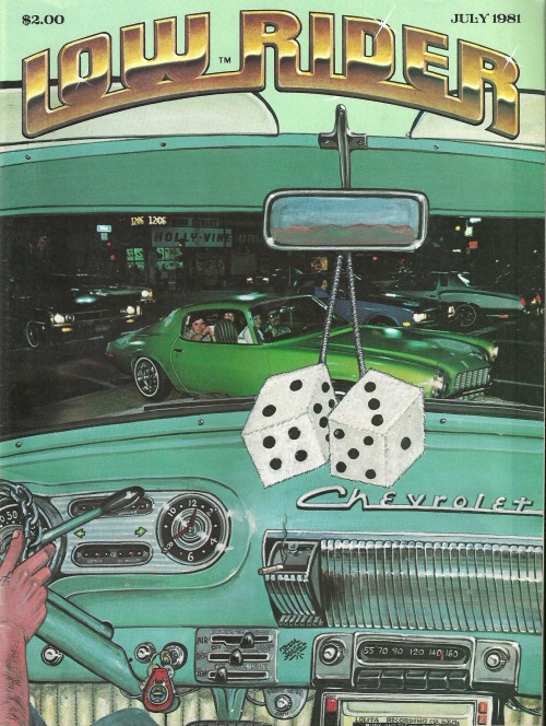 yaqui1991-blog:  cover Lowrider July 1981 
