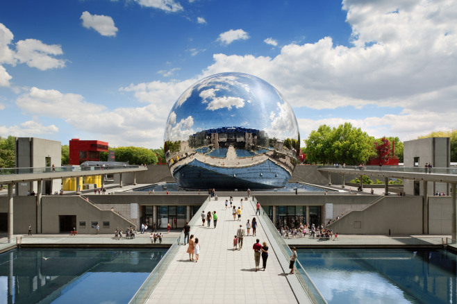greencrook:  Built in 1985 and designed by architect Adrien Fainsilber and engineer