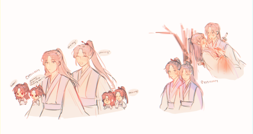 different danmei fanarttplease check out fox demon cultivation TT too!