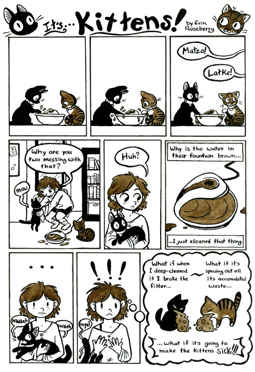 smittygirl: fox-teeth: For Storytelling class we had to do an autobio comic and of course I had to make it about my cats. oh my god this is adorable this makes perfect sense THIS IS CAT OWNERSHIP 