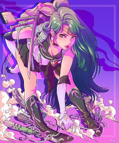 outer-senshi: Sailor Pluto by: kwaksix instagram