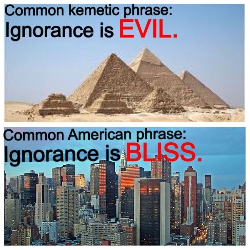 dcradical1: The Afrikan worldview vs. the european worldview. 