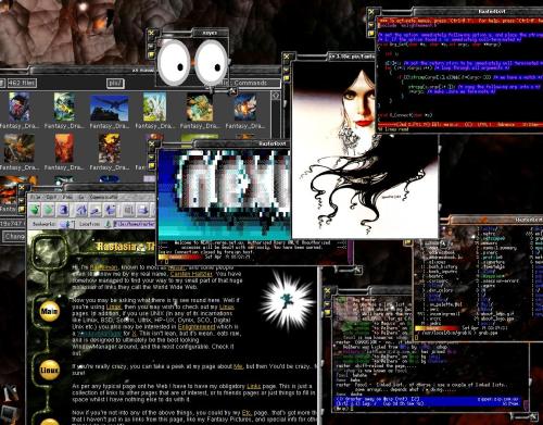 Porn asswolf:  various old linux desktop things photos