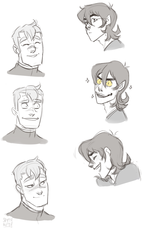 spiftynifty: I like to think that sometimes Keith gets a little goofy with Shiro Inspired by this lo