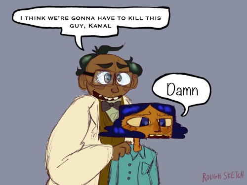 Saw This Meme And Thought: Why Not Draw It With My Current Comfort Characters? And Then This Happened