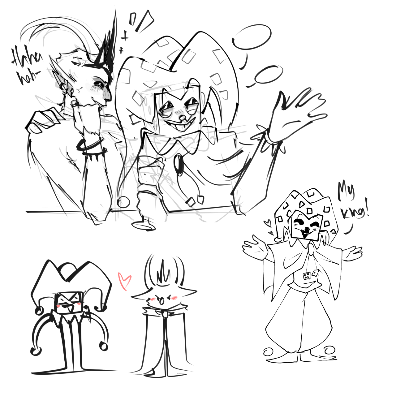 crying_anabell on X: man i love jester ocs