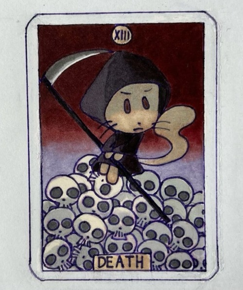 Cat Tarot Cards I Made This Quite Some Time Ago In April 2024 I Remember Making Them And Finishing Them
