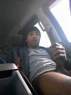 triplexratedme:  My type of freak…Smoking a blunt and jacking in his car #UNBOTHERED