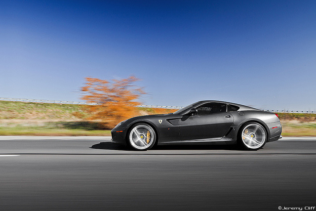 lowlife4life:  Ferrari 599 / ADV.1 Wheels by jeremycliff on Flickr. 