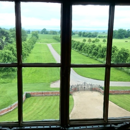 Room with a view at Beningbrough Hall #NationalTrust in Northern #Yorkshire