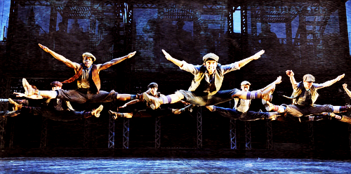 birdlaces:theatre challenge: five out of seven dance scenes » seize the day from newsies“Courage can