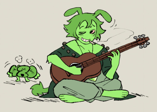 A Joke Oc That Evolved Up A Tiny Bit ^_^ 420 💚