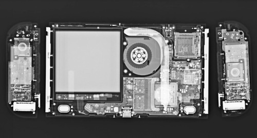 Porn retrogamingblog: X-Rays of Nintendo Controllers photos