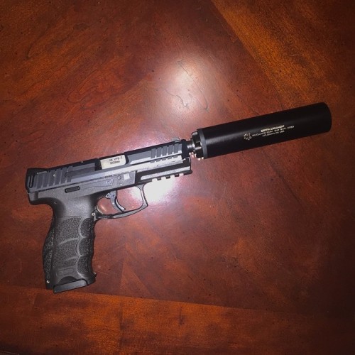 gunfanatics:  My HK VP9 on @9minded @Griffin_Armament #Revolution9 #GunFanatics