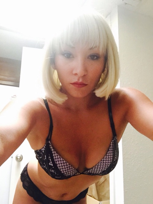 I&rsquo;m about to find out if a#blondes have more fun. Are you ready slave? #femdom #blondemome