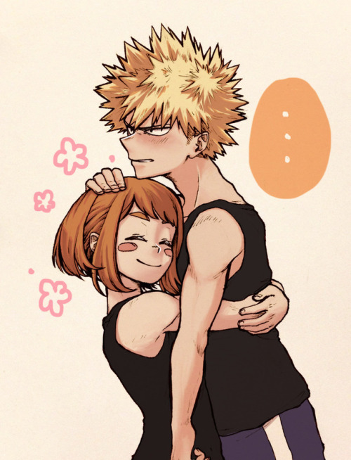 athanatosora:  (is she lifting him with her quirk? is it just Natural Strength?? who knows…)It’s a certain @saisai-chan‘s birthday today! 
