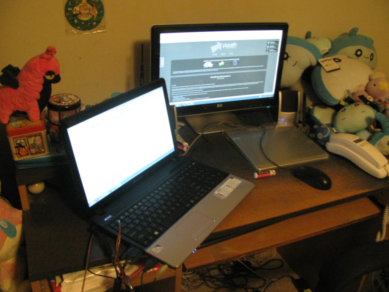 what a fucking mess this is only temporary too (hopefully)