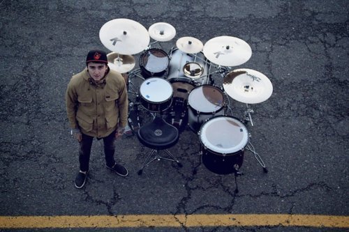 drummerskickass:  Matt Nicholls of Bring Me The Horizon 