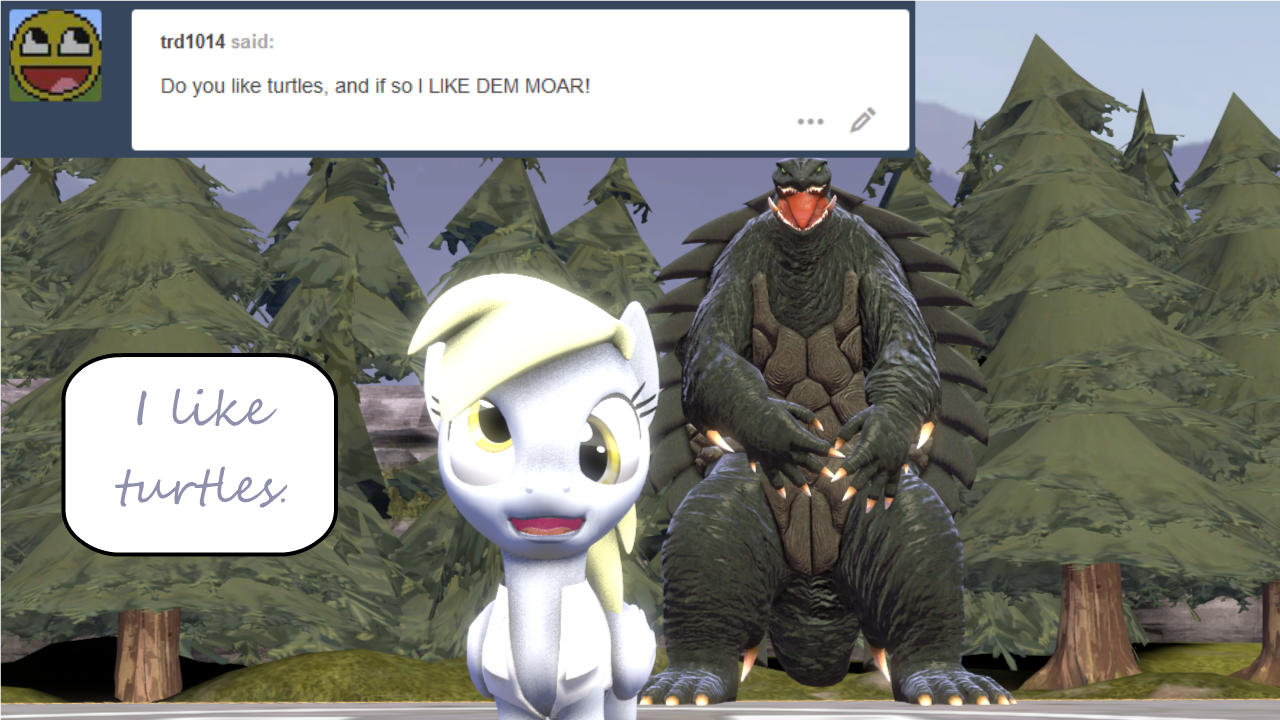 askderpyscientist:Derpy: It lives of the power of friendship.x3