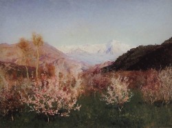 art-is-art-is-art: Spring in Italy, Isaac Levitan 