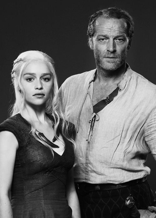 gameofthronesdaily:
“ Game of Thrones Season 4 Portraits - Daenerys Targaryen & Jorah Mormont [x]
”