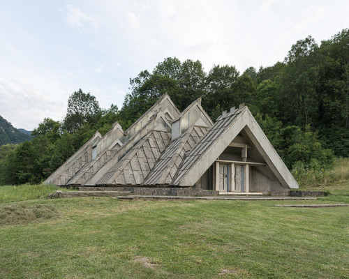 archivemodernarchitecture: Tjentiste Monument Memorial House, Tjentiste, Bosnia and Herzegovina, 201